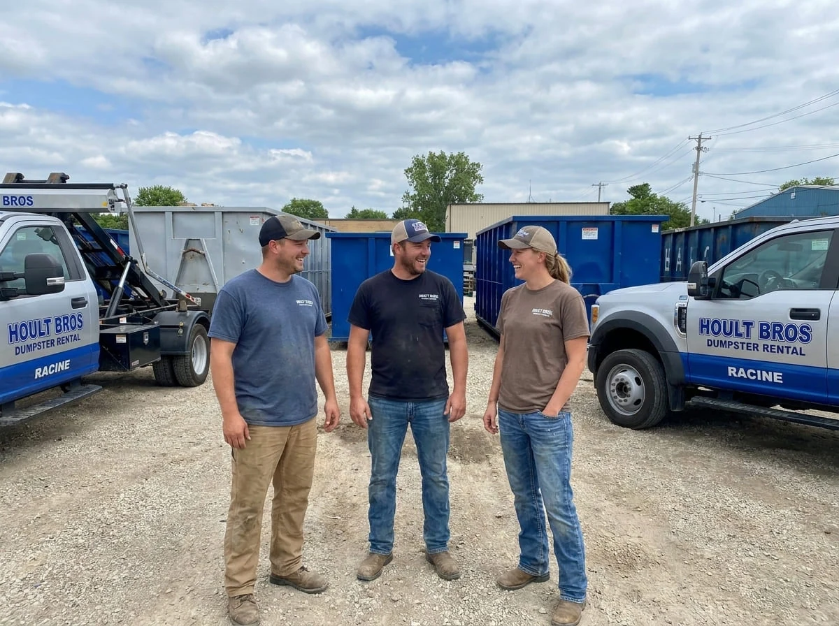 Dumpster rental service in Mount Pleasant, WI