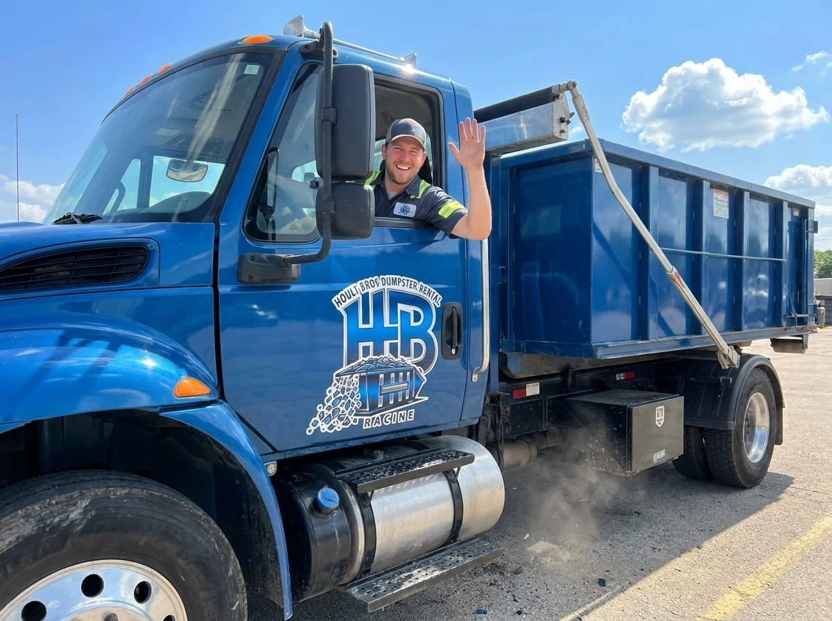 Roofing Tear-Off Dumpster Sizing Guide for Racine County Homeowners