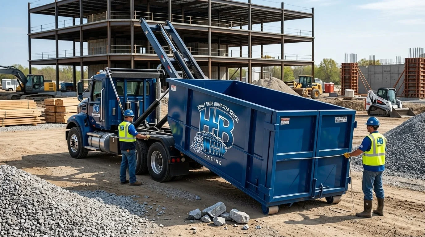 Construction Dumpster Rental Racine WI-img