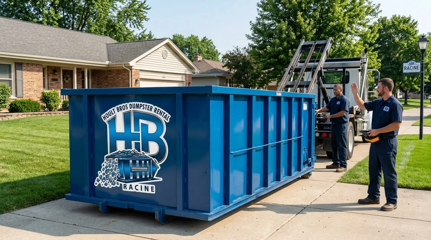 Residential Dumpster Rental Racine WI-img
