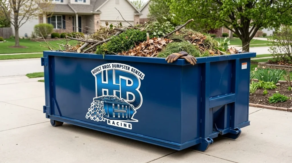 Yard Waste Dumpster Rental Racine-img