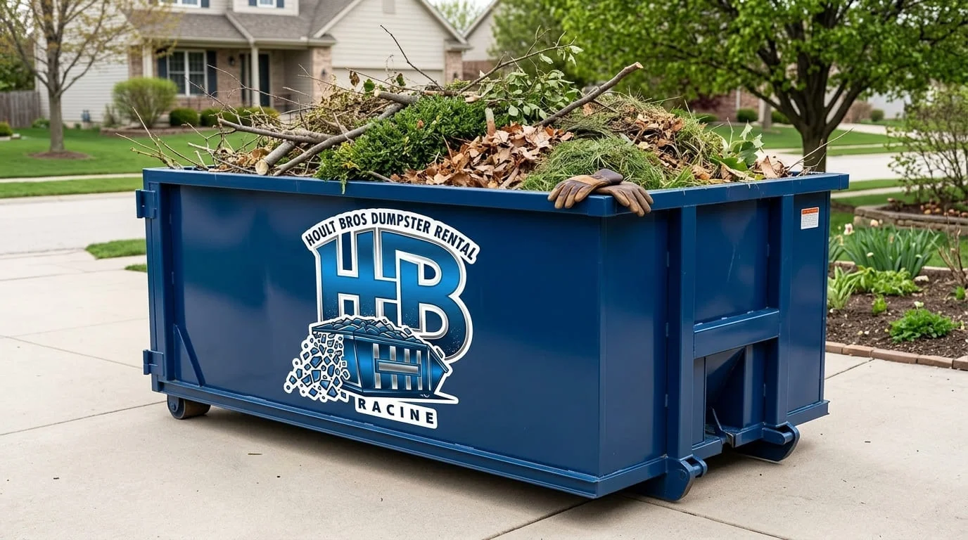 Yard Waste Dumpster Rental Racine-img